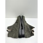 Kelsi Dagger  Boots Women Size 5 Olive Suede Latch  Ruched Ankle Booties NEW Photo 5
