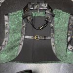 NWT Charmian Corset Jacket Belt Bag Set Emerald Green Lace Size Medium Photo 2