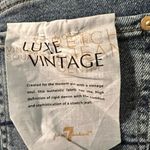 7 For All Mankind Luxe Vintage Denim Jeans NWT 27 W 14” Inseam 28” Photo 2