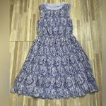 J. McLaughlin  Saddle Paisley Silk Sleeveless Dress Size XS Photo 0