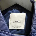 Mango Genuine Sheep Leather Jacket Size XS Photo 1