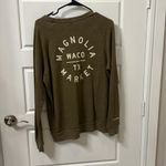 Alternative Magnolia Olive Green Sweater Photo 2