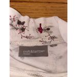 Croft & Barrow Vintage granny core cottage bird print‎  XL women's mock neck top long sleeve Photo 2