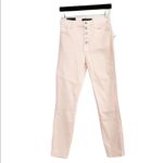 J Brand NWT Button Fly High Rise Jean Barley Pink Photo 2