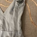 Glamorous  | Peplum Ice Blue Top XS Sexy Photo 1