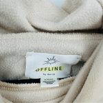 Aerie Offline | by Soft Relaxed Fit Crop Hoodie Size Extra Large Photo 3