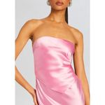retrofete Skye Dress in Fondant Pink XSmall New Womens Satin Maxi Gown Size XS Photo 12