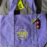 Trader Joe’s Halloween Tote Trick or Treat Candy Bags 4 QTY Keychain Charms Orange Photo 4