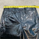 Good American  Good Classic Faux Leather Pants‎ Black 2 / 26 Photo 7