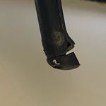 Banana Republic  Black Leather Stiletto Booties Size 7 GUC #3158 Photo 6