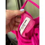 Amanda Uprichard  Jasalina Maxi Dress Hot Pink Womens Size Large Photo 9