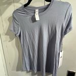 Alo Yoga  NWT all day short sleeve Soft Lavender Tee Photo 1