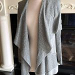 The Comfy Waterfall Gray Duster Waffle Cardigan Sweater Skylar & Jade Womens M New Photo 9