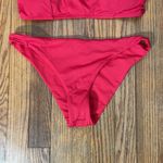 ANDIE  Bikini Set Havana Top Cheeky Bottom Cherry Red‎ Size M NWT Photo 4