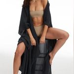 Good American NWT! Rib Better Bikini Bottoms Cheeky Latte Photo 1