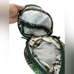 Vera Bradley  Retired Rare Chelsea Green Paisley Zip UpRound Travel/Makeup Bag Photo 6