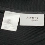 Akris Punto Wide Leg Textured Wool Pants Trousers Black Size 4 Photo 2
