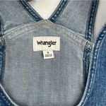 Wrangler The Denim Dress racerback buttons snap midi blue sz S Photo 3
