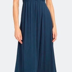 Free People Adella maxi lace top maxi dress in Blue Photo 0