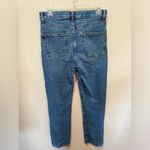 Reformation High Rise Straight Slim Jeans Laguna Sz 26 Photo 1