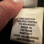 Elle Brand Skinny Ankle Black White Polka Dot Career Pants Trousers Size 8 Photo 6