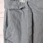 Loft  Women's Striped Paper bag Tie Belt shorts Sz 10 Photo 4