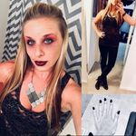 BKE Black Fitted Lace Tank Top Photo 4