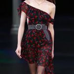 Saint Laurent Nwt  cherry print dress Photo 2