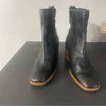 Zodiac Black Leather Lovie Boots Size 11 Photo 6