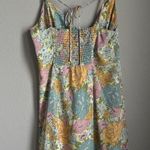 WAYF  Floral Spaghetti Strap Dress Large Photo 1