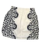Talbots Floral Navy and White Skort Photo 2