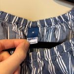 Old Navy  Blue and White Striped Blouse Photo 3