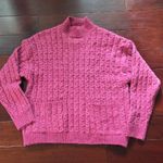 st. john's bay  Vibrant Pink Turtleneck Sweater Photo 0