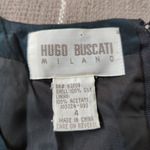 Hugo Buscati Vtg 90s  Milano Silk Sheath Mini Dress Photo 1