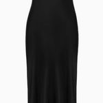 NWT SLEEPER Boheme Midi Slip
Dress with Ostrich‎ Feathers in Black Sz Small $350 Photo 0
