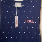 SoulCycle  x Sundry Soul skull navy tank top Xs NWT Photo 3