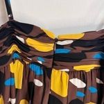 Oleg Cassini OC by OC  silk polka dot Y2K abstract dress Photo 10