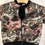 & Other Stories & Other Stories Womens Size 4 Multicolor Full Zip Collarless Bomber Jacket Photo 1
