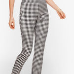 Talbots NWT Chatham Ankle Slim Leg Black & White Gingham Size 12 Photo 0