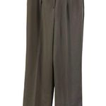 Vintage Kiss Me Women's Trousers Medium Sage Green Pleated Wide Leg Photo 0