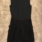 By Malene Birger Black Dress with Lace and Satin sz 4 Photo 1