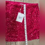 Endless Rose  Women's Sequins  Velvet Skirt size medium NWT Photo 5