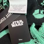 Hot Topic Star Wars The Child Mandalorian Yoda Fair Isle Knit Scarf Black new Photo 4
