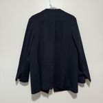 Spanx  Perfect Collarless Navy Pinstripe Blazer Size XL Photo 4