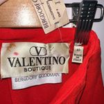 Valentino Garavani NWTs Vintage Valentino Red Maxi Ruffle Skirt Photo 2
