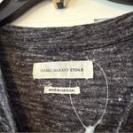 Isabel Marant NWOT Etoile Wilder Grey Long Sleeve Twist Front Jersey Dress Sz 44 Photo 6