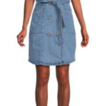 Nanette Lepore NANETTE  Denim Dress Size 10 NWT Photo 0