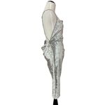 Amanda Uprichard  Janet Dress - Silver - Small Photo 2