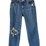 Paige Noella Sonic Destructed Jeans, Sz 28 Photo 1
