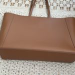 frame denim Frame Le Signature Tote Camel NEW Photo 4